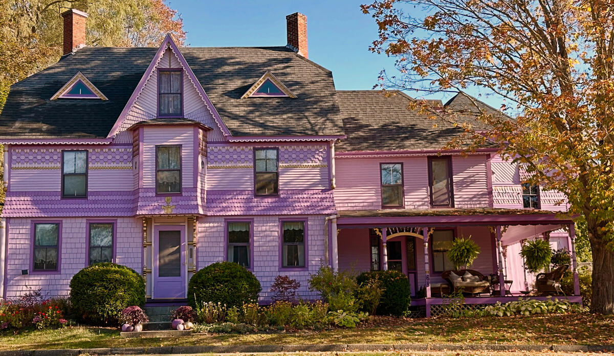 vacation rental midcoast Maine boutique style
